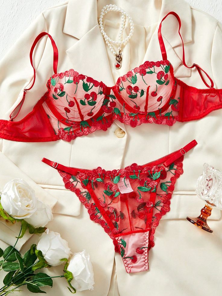 Sweet Flower Floral Pushup Summer Set with pantie. Pack of 3