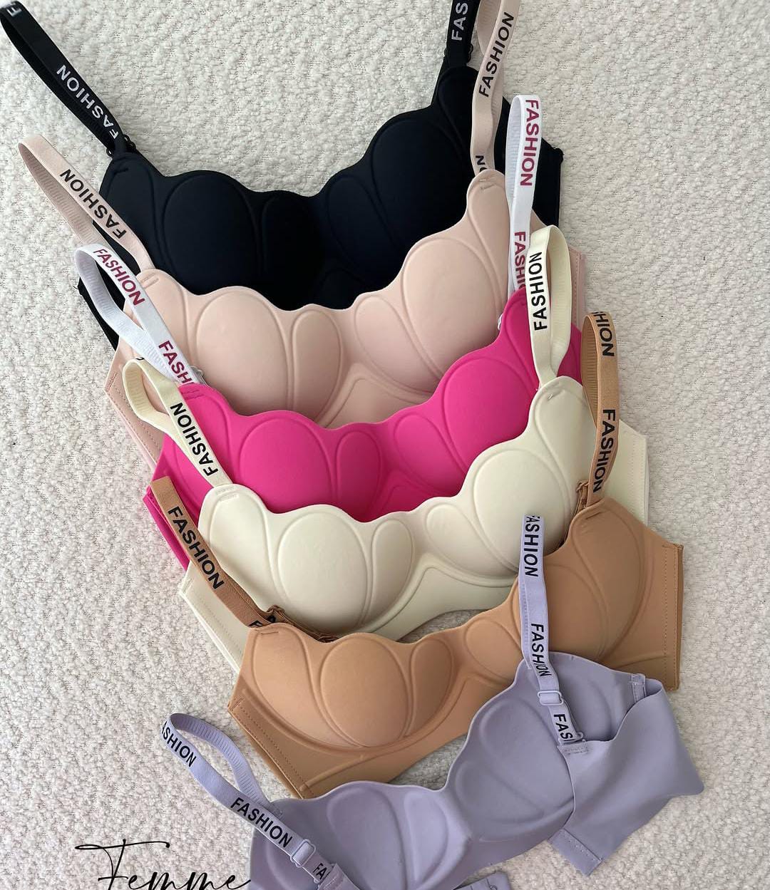 Imported Shell Bandeau / Strapless Bra