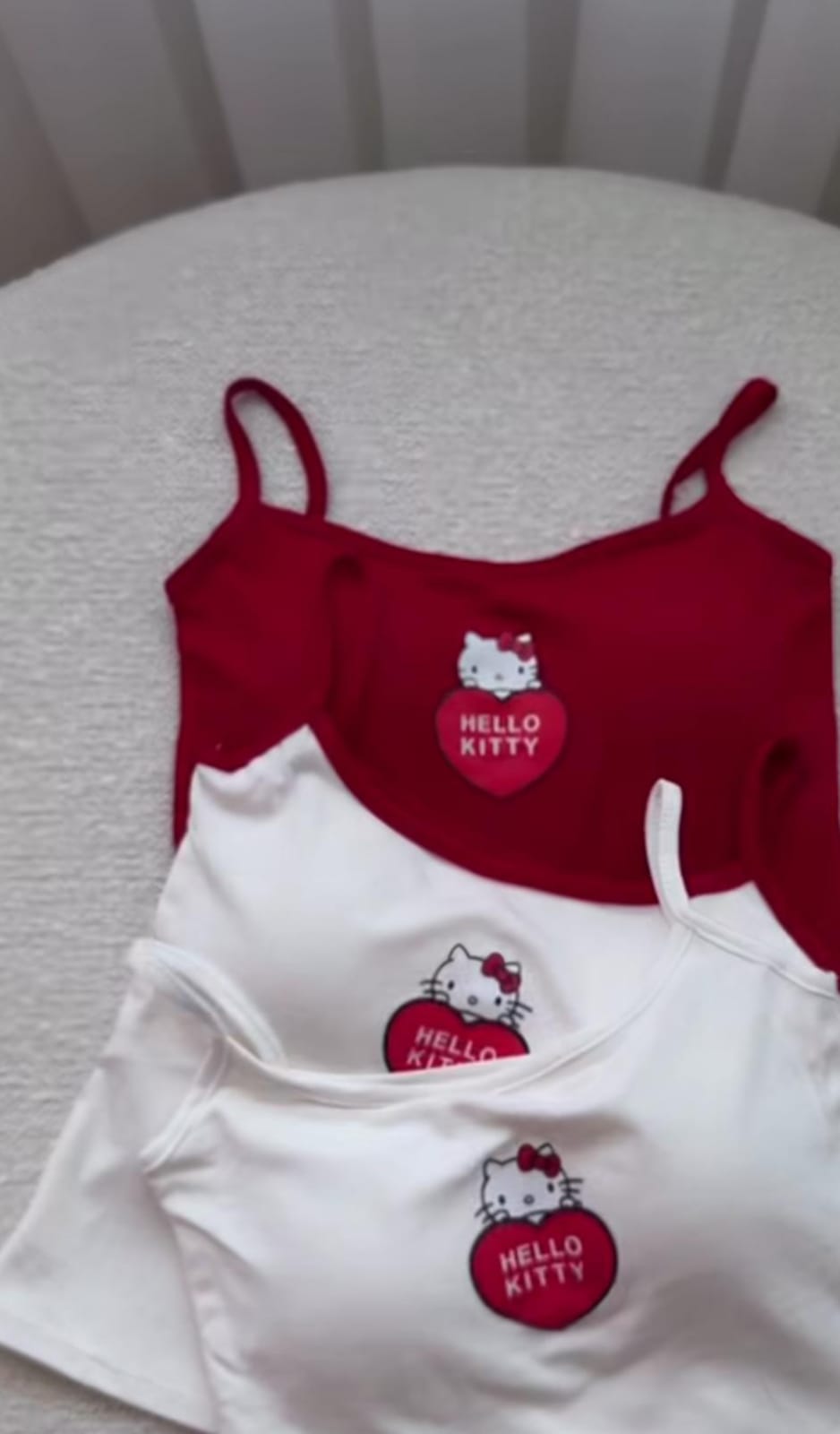 (Pack of 3) New Plain Soft Padded Spaghetti Top For Girls