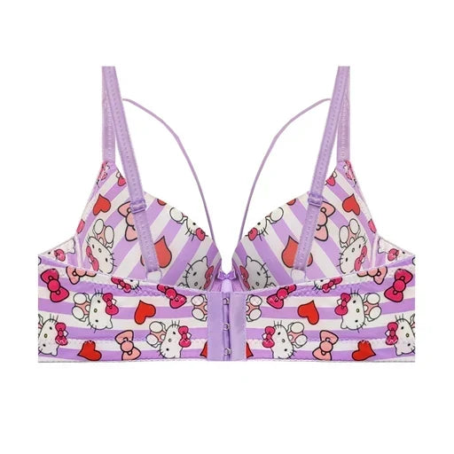 (Pack of 3) Hello Kitty Daily-wear Push-up Bra