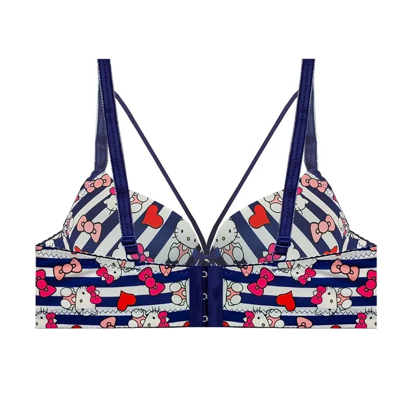 (Pack of 3) Hello Kitty Daily-wear Push-up Bra
